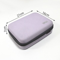 Boîte de rangement pour accessoires électroniques avec cloisons amovibles personnalisées, portable, étanche, antichoc, anti-poussière en EVA