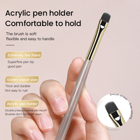Stylo de colle à ongles pour photothérapie, pinceau UV pour gel, pinceau de peinture pour nail art acrylique, outil professionnel de manucure