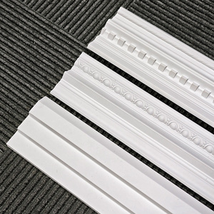 <span class=keywords><strong>Rail</strong></span> de chaise en polyuréthane de style français Auuan moulure de corniche PU moulure de couronne revêtement mural pour décoration de plafond intérieur - Product Image 3