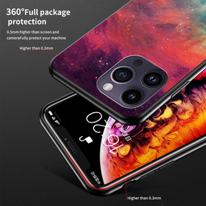 Coque en verre trempé pour infinix hot 20 30i smart 7 <span class=keywords><strong>spark</strong></span> 7 <span class=keywords><strong>go</strong></span> sky pattern cover pour reno 10 15 pro max s23 fe honour 90 pro - Product Image 5