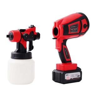 Pulverizador de pintura con batería de 20V personalizado, pintura profesional con textura de agua <span class=keywords><strong>para</strong></span> techo de jardín sin aire, <span class=keywords><strong>pistola</strong></span> pulverizadora eléctrica inalámbrica DIY - Product Image 5