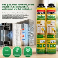Mousse de polyuréthane Speedy O, produit d’étanchéité pour portes et fenêtres, mastic de réparation, agent étanche et