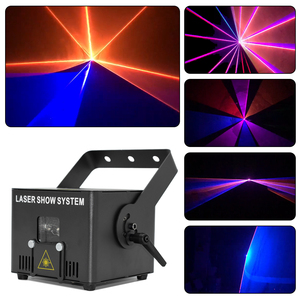 Proyector de efecto RGB, luces láser de escenario para fiestas de discoteca de DJ en discotecas o bares - Product Image 5