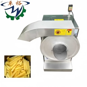 工业茄子木薯红薯切割机，马铃薯串切片机/薯片切割机价格 - Product Image 3