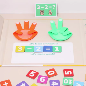 <span class=keywords><strong>Juguetes</strong></span> Educativos de Matemáticas <span class=keywords><strong>para</strong></span> Niños, Juego de Contar con los Dedos de la Mano, Material Didáctico Montessori <span class=keywords><strong>para</strong></span> el Aprendizaje Temprano de Matemáticas - Product Image 6