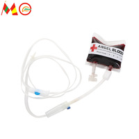 Sac de Sang d'Infusion d'Halloween 75ML Faux Plasma Zombie Vampire PE Plastique Vente en Gros