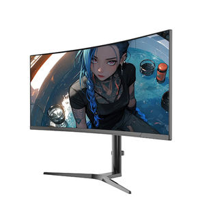 <span class=keywords><strong>Pas</strong></span> <span class=keywords><strong>cher</strong></span> 34 pouces <span class=keywords><strong>4K</strong></span> 120hz <span class=keywords><strong>144hz</strong></span> écran de poisson incurvé 21:9 écran d'ordinateur esports de jeu - Product Image 3