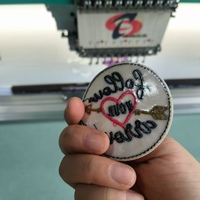 Patch brodé 'Suivez votre flèche' à thermocoller pour vêtements, vestes, sacs à dos, chapeaux, appliques décoratives