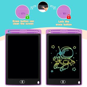 กระดานเขียน LCD สีแบบพกพาขนาด 12 นิ้ว กระดานอิเล็กทรอนิกส์สำหรับเด็ก กระดานเขียนและวาดภาพ แบบแผ่นบันทึก - Product Image 3