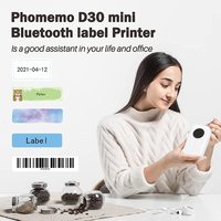 Phomemo D30 série trois papier d'imprimante d'étiquettes auto-adhésives résistant à la chaleur 6 \ 12 \ 14 \ 15mm papier d'étiquettes étanche domestique