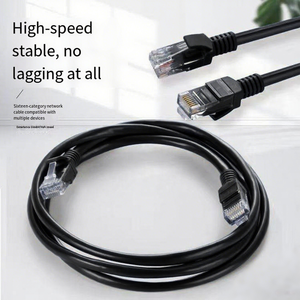 Trọng lượng nhẹ chống căng thẳng CAT5 CAT5E vá dây 3m CCA + PVC vỏ bọc văn phòng/lớp học chi phí thấp hệ thống dây điện giải pháp - Product Image 3