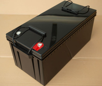 Boîte de rangement de batterie au lithium EV prismatique en plastique ABS 12V personnalisée en usine étanche pour accessoires de batterie