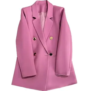 कैज़ुअल फॉर्मल डेमास पोर फेम महिलाओं के लिए महिलाओं के कोट सूट के कपड़े रोपा चाक्वेटा डे दामा मुजेर महिलाओं के लिए स्लिम फिट ब्लेज़र सेकेट
