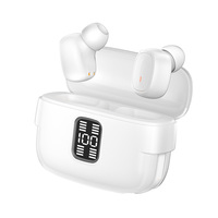 Audífonos Inalámbricos J32 TWS V5.4 HIFI Estéreo con Cancelación de Ruido ENC, Pantalla LED, Control Táctil, IPX5, Batería de Larga Duración, para Juegos, Deportes y Música