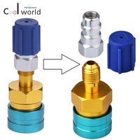 Connecteur d'adaptateur pour tuyau de chargement, accessoire pour voiture et climatiseur, R1234yf R1234yf à R134A AC