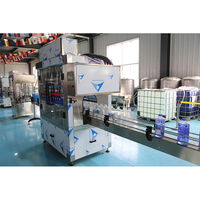 Ligne de Production et Machine de Remplissage d'Eau Minérale Pure pour Petites Bouteilles en PET, Ensemble Complet et Automatique, Origine Chine