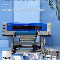 Impresora UV DTF para Etiquetas de Fábrica con Cabezal de Impresión de Alta Precisión EPS de 60 cm, Impresora UV DTF 2 en 1 para Estampado en Caliente