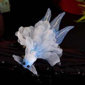 Pinza para el Cabello con Diseño Original 2025, Hecha a Mano con Peces Koi, Versátil para Hanfu, Accesorio para el Cabello Hanfu - Product Image 4