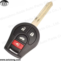 Hotsale 2/3/4 boutons Smart Car Keys Fob de remplacement pour les clés de véhicule Nissan
