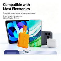 Neue Mini Powerbank 10000 mAh Schlanke Tragbare Powerbanks USB-C Typ-C Kabel Externe Batterie Powerbanks 10000mAh Outdoor