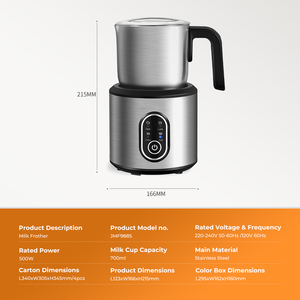 Mousseur à lait de qualité supérieure, le plus vendu, pour latte et chocolat chaud, durable, professionnel et détachable - Product Image 3