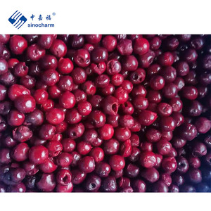 Marques Sinocharm HACCP OEM Vente en gros de cerises aigres surgelées désossées Prix cerises surgelées sans pierre à vendre - Product Image 1