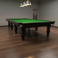WANYAJU Hersteller 12 Fuß Großhandel Günstige Snooker-Billardtische Moderne Indoor-Outdoor Mesa De Billar Profi-Pooltisch