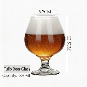 Verre à pied robuste pour bière artisanale, jus et boissons froides – Cadeau idéal pour grand-père, fête des pères et anniversaire - Product Image 4