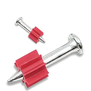 Trending hot selling product China factory zinc coated shooting nail shoot concrete nails