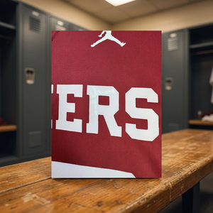 Maillot de basket-ball pour hommes Cavaliers, imprimé en blanc sur fond marron, respirant, coupe classique, vêtements pour toutes les saisons - Product Image 2