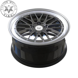 ล้อปลอมแปลงโมโนบล็อค viaol หน้า<span class=keywords><strong>สี</strong></span><span class=keywords><strong>เทา</strong></span> + ลิปสเต็ปขัดเงาพร้อมหมุดย้ำเหมาะสำหรับ BMW 5X120 Audi VW 5x112รุ่นเทสลา - Product Image 2