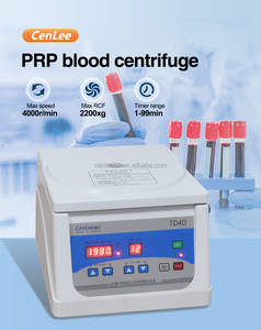 OEM TD4D Klinisch Laboratorium Apparatuur DC Borstelloze Laag Geluidsniveau 4000 tpm Auto Balancerende Hoekrotor 2200xg Lage Snelheid <span class=keywords><strong>Centrifuge</strong></span> - Product Image 5