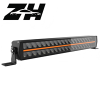 Barre lumineuse LED double rangée 42 pouces 300W 10000 Lumens 12V-24V DC pour améliorations de toit et pare-chocs avant, projecteur tout-terrain pour Tanks Raptors
