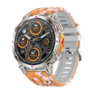 Smartwatch Sportivo con GPS, Bussola, Monitoraggio Frequenza Cardiaca 24/7, Impermeabile IP68, Display IPS, <span class=keywords><strong>Sveglia</strong></span>, Ricarica Magnetica - Product Image 3