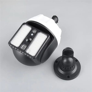 ไร้สาย P65 โคมไฟพลังงานแสงอาทิตย์กันน้ำ 3 โหมด LED โคมไฟติดผนัง โคมไฟตรวจสอบแบบอะนาล็อก เซ็นเซอร์ตรวจจับความเคลื่อนไหวพีร์เซ็นเซอร์ตรวจจับร่างกายกันน้ำ - Product Image 5