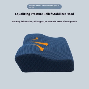 Biểu tượng tùy chỉnh Ergonomic chậm phục hồi bộ nhớ bọt chỉnh hình cổ tử cung y tế bên ngủ bướm cổ gối - Product Image 5