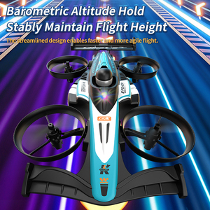 รถแข่ง SJY-K300 MAX RC บังคับวิทยุ 2.4G ใช้ได้ทั้งบนบกและในอากาศ ของเล่นโดรนควอดคอปเตอร์บังคับวิทยุ ดีไซน์ 2-in-1 หมุนได้ 360 องศา °   ของเล่นกลิ้งได้ - Product Image 4