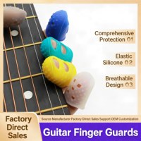 MY MUSIC Guitar String Instrument Beginner Practice Finger Silicone Protective Cover