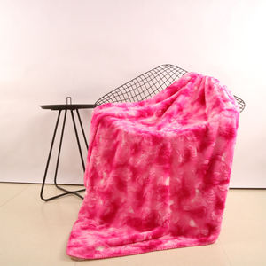 Super suave orgánico Fuzzy Faux Fur Cozy Warm Fluffy Plush Sherpa Dark Rose Purple Bed Throw Manta - Product Image 5
