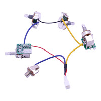 Vente en gros de faisceau de câbles de guitare pré-câblés Epi Loaded 2T2V avec kits de pré-câblés à bobine pour pièces de guitare basse LP SG