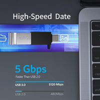 10gpbs Usb C femelle vers Usb mâle adaptateur de Port d'ordinateur portable extenseur Anker Hub vers Usb C adaptateur