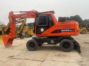 Doosan-Excavadora de ruedas de 14 toneladas, excavadora original usada de segunda mano de 6 toneladas, 15 toneladas, 13 toneladas, 21 toneladas, motor de ruedas incluido - Product Image 3