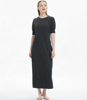 Chemise de nuit d'été sexy à manches courtes brodée sur mesure pour femmes, grandes tailles