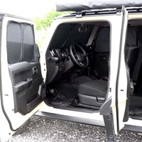 Parasol Lateral de Lujo para Ventana de Coche, Transpirable, con Protección Solar y Reducción de Reflejos para Suzuki Jimny de 5 Puertas, Accesorios