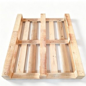 Paleta de Madera Maciza Wei Rui 1300x1200mm, Entrada de Cuatro Vías, Resistente, para Logística de Almacenamiento - Product Image 2