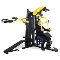 Nouveau design station multifonction équipement de gymnastique 3 stations machine perle delt / pec fly machines de fitness commerciales