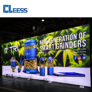 Triển lãm hiển thị các nhà sản xuất tùy chỉnh thương mại hiển thị đồ họa freestanding Backlit Booth ý tưởng để bán - Product Image 4