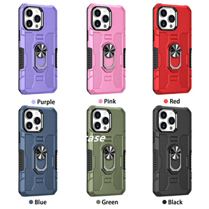 Custodie per telefono cellulare con supporto di lusso Lichicase per Infinix Smart 8 custodia magnetica antiurto per auto - Product Image 6