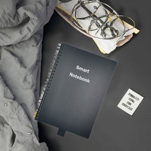 <b>Smart</b> Reusable A5 Rocket Book Waterproof Printed Spiral-Bound Notebook with PP Cover for Gift - Product Image 3