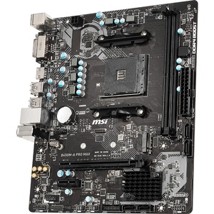 Venta al por mayor placa base PC ordenador doble canal <span class=keywords><strong>DDR4</strong></span> ranuras 64GB AMD AM4 placa base MSI B450M - A PRO MAX - Product Image 3